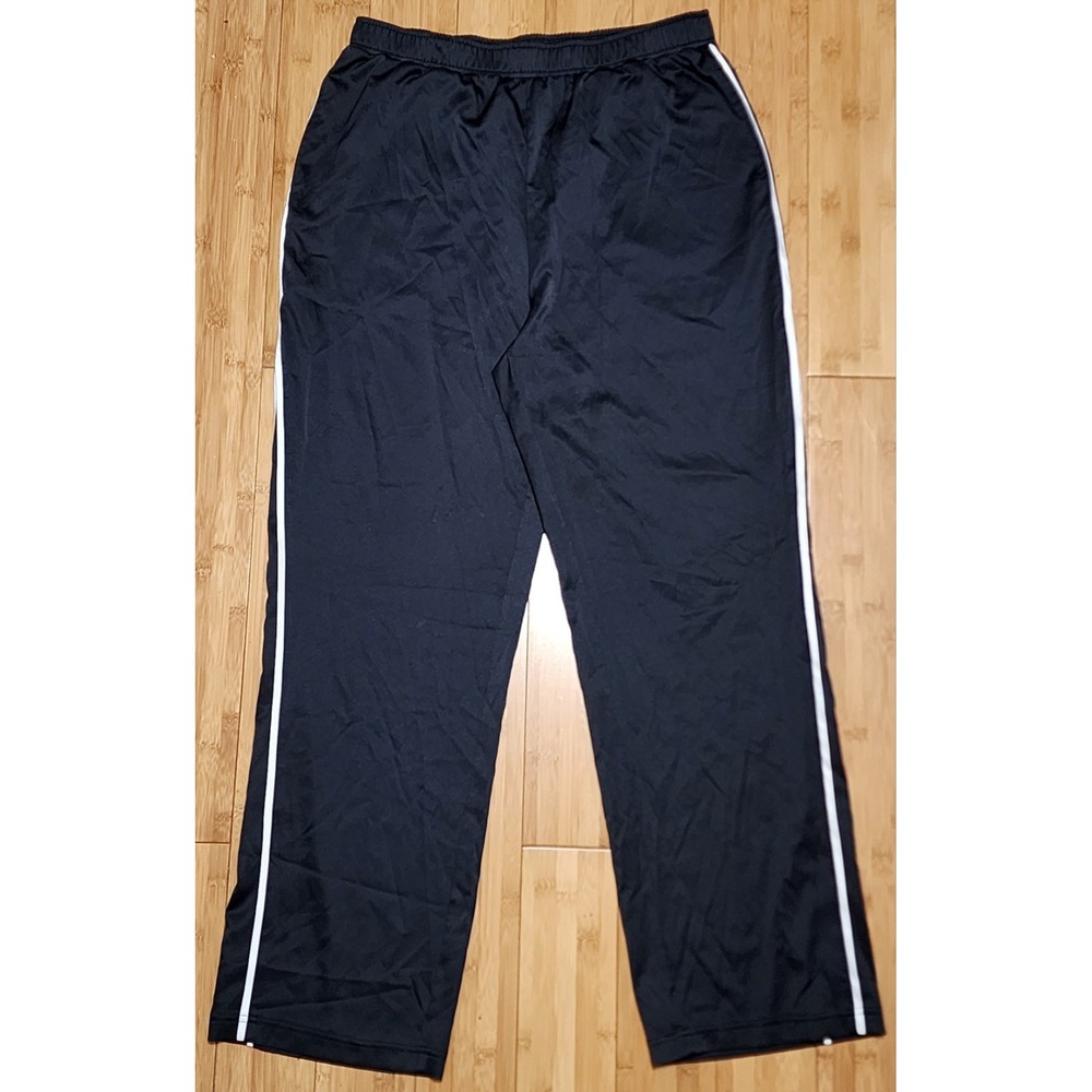 Rhone Freestyle Track Pants Black Nylon Lightweight Running Mens Large 200279